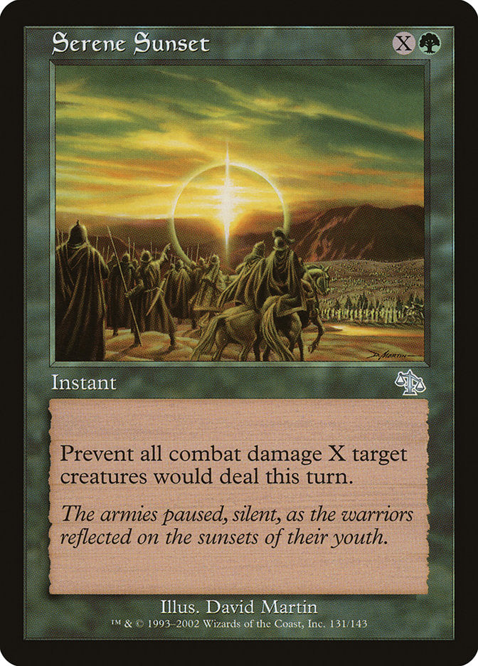 Serene Sunset [Judgment] | Exor Games New Glasgow