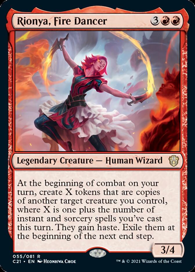 Rionya, Fire Dancer [Commander 2021] | Exor Games New Glasgow