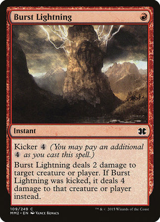 Burst Lightning [Modern Masters 2015] | Exor Games New Glasgow