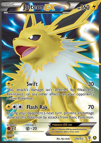 Jolteon EX (28a/83) (Alternate Art Promo) [XY: Generations] | Exor Games New Glasgow