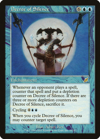 Decree of Silence [Scourge] | Exor Games New Glasgow