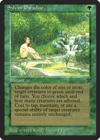 Sylvan Paradise [Legends] | Exor Games New Glasgow