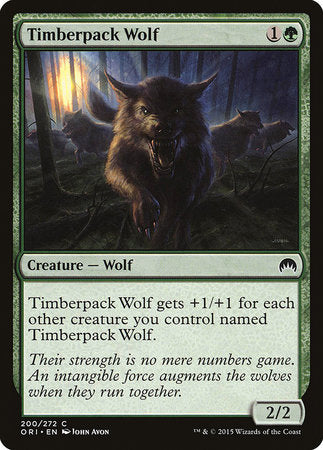 Timberpack Wolf [Magic Origins] | Exor Games New Glasgow