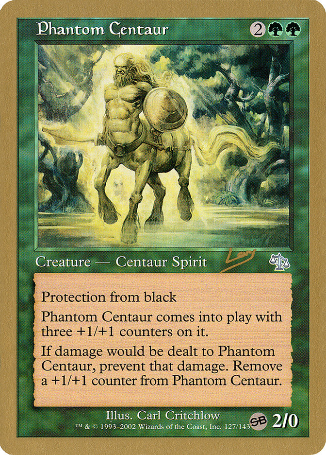 Phantom Centaur (Raphael Levy) (SB) [World Championship Decks 2002] | Exor Games New Glasgow