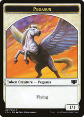 Kor Soldier // Pegasus Double-sided Token [Commander 2014 Tokens] | Exor Games New Glasgow