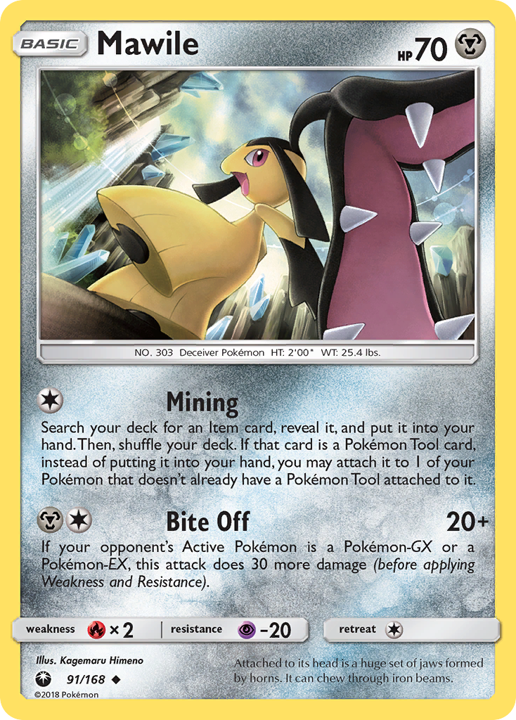 Mawile (91/168) [Sun & Moon: Celestial Storm] | Exor Games New Glasgow