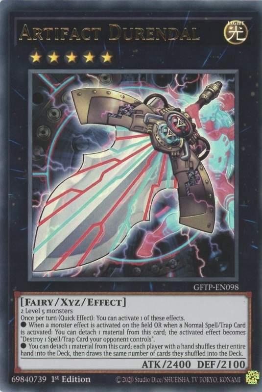 Artifact Durendal [GFTP-EN098] Ultra Rare | Exor Games New Glasgow