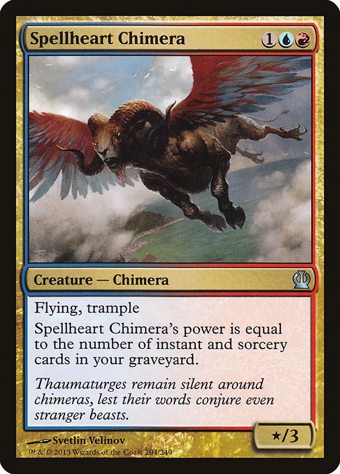 Spellheart Chimera [Theros] | Exor Games New Glasgow