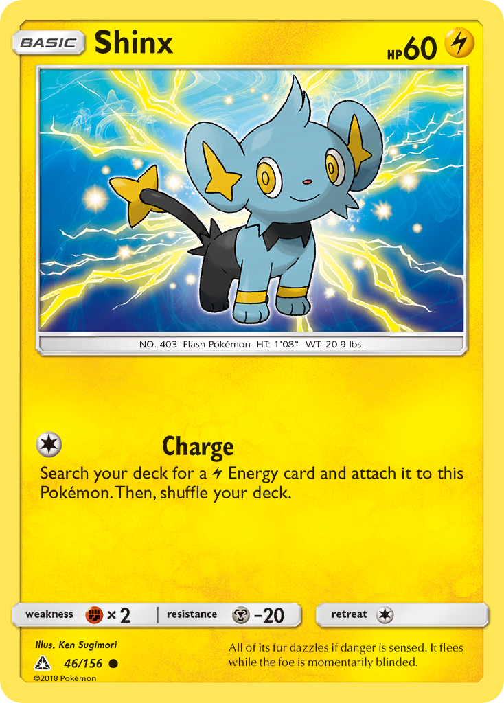 Shinx (46/156) [Sun & Moon: Ultra Prism] | Exor Games New Glasgow