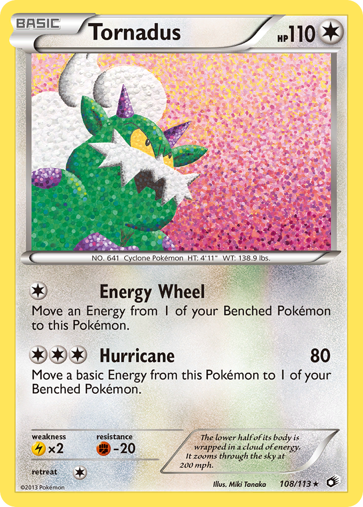 Tornadus (108/113) [Black & White: Legendary Treasures] | Exor Games New Glasgow