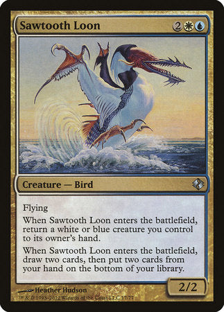 Sawtooth Loon [Duel Decks: Venser vs. Koth] | Exor Games New Glasgow