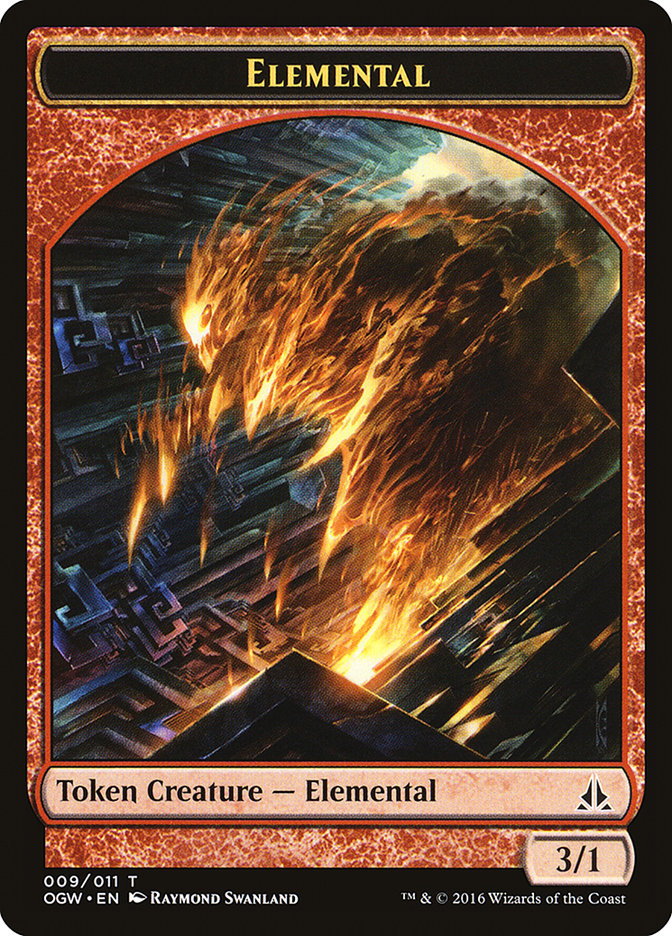 Elemental (009/011) [Oath of the Gatewatch Tokens] | Exor Games New Glasgow