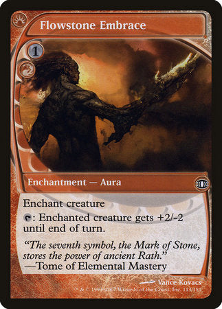 Flowstone Embrace [Future Sight] | Exor Games New Glasgow