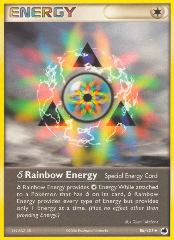 Rainbow Energy (88/101) (Delta Species) [EX: Dragon Frontiers] | Exor Games New Glasgow