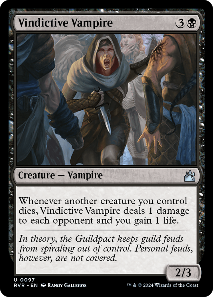 Vindictive Vampire [Ravnica Remastered] | Exor Games New Glasgow