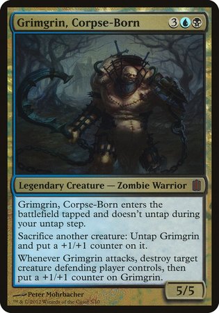 Grimgrin, Corpse-Born (Commander's Arsenal) [Commander's Arsenal Oversized] | Exor Games New Glasgow