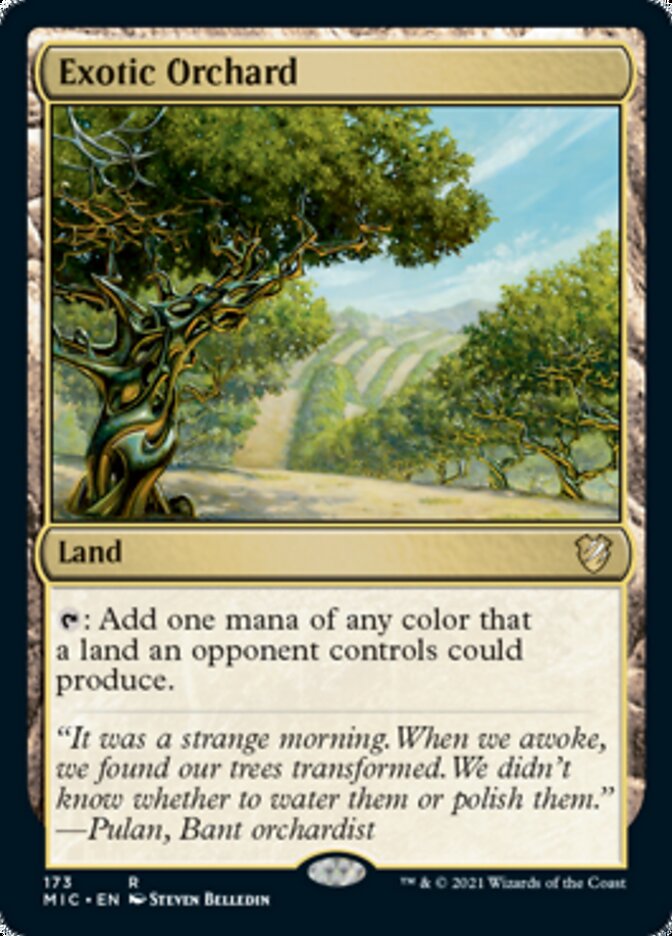 Exotic Orchard [Innistrad: Midnight Hunt Commander] | Exor Games New Glasgow