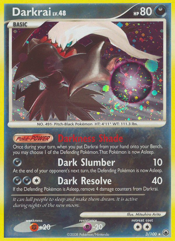 Darkrai (3/100) [Diamond & Pearl: Majestic Dawn] | Exor Games New Glasgow