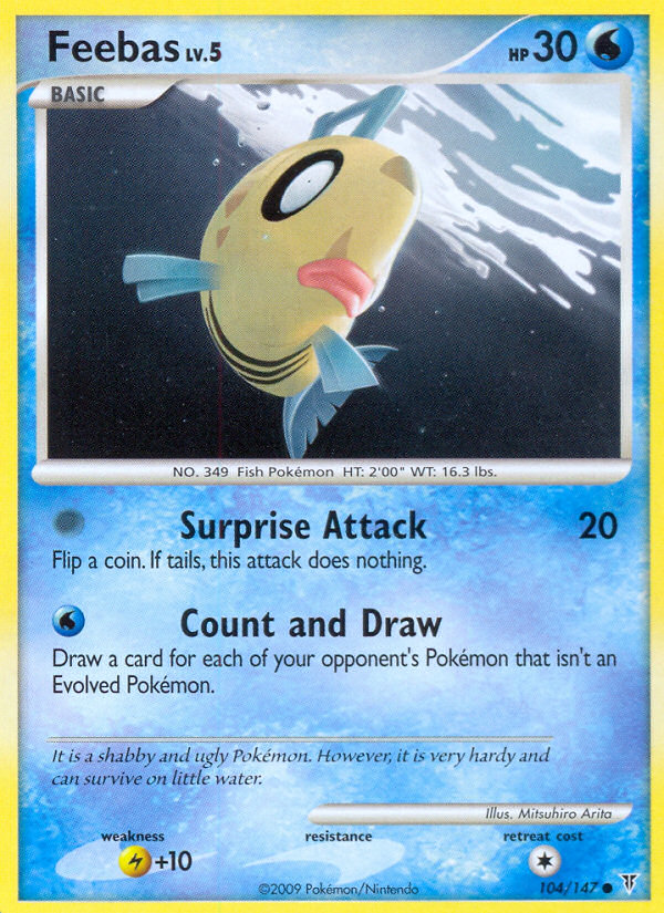 Feebas (104/147) [Platinum: Supreme Victors] | Exor Games New Glasgow