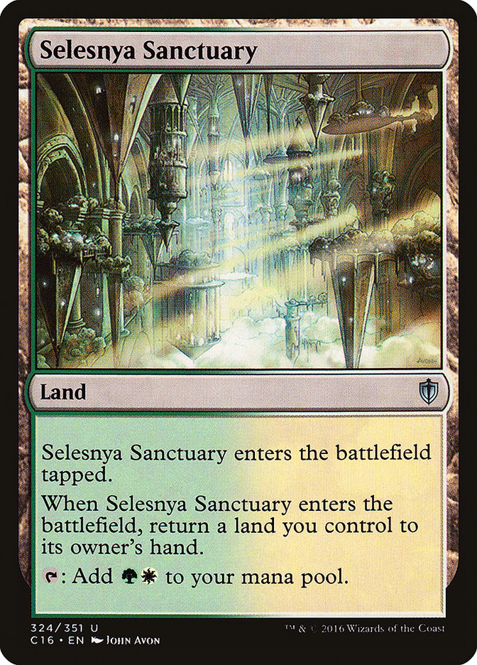 Selesnya Sanctuary [Commander 2016] | Exor Games New Glasgow