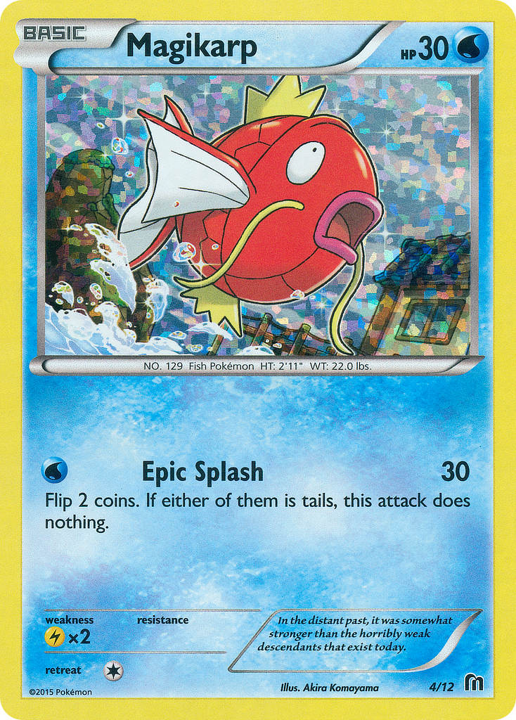 Magikarp (4/12) [McDonald's Promos: 2016 Collection] | Exor Games New Glasgow