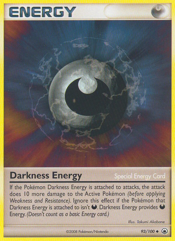 Darkness Energy (93/100) [Diamond & Pearl: Majestic Dawn] | Exor Games New Glasgow