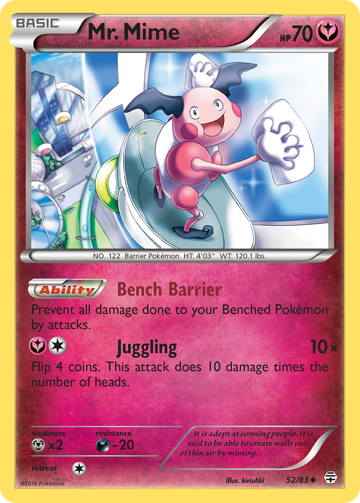 Mr. Mime (52/83) [XY: Generations] | Exor Games New Glasgow