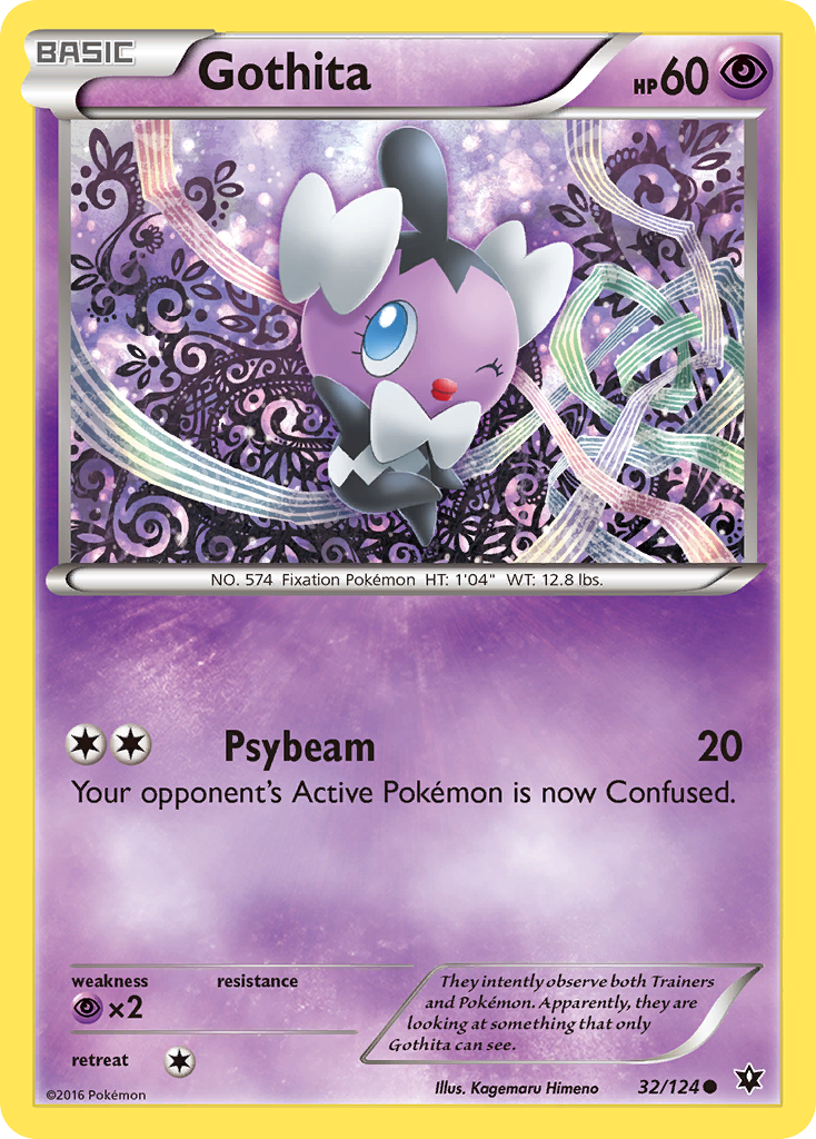 Gothita (32/124) [XY: Fates Collide] | Exor Games New Glasgow