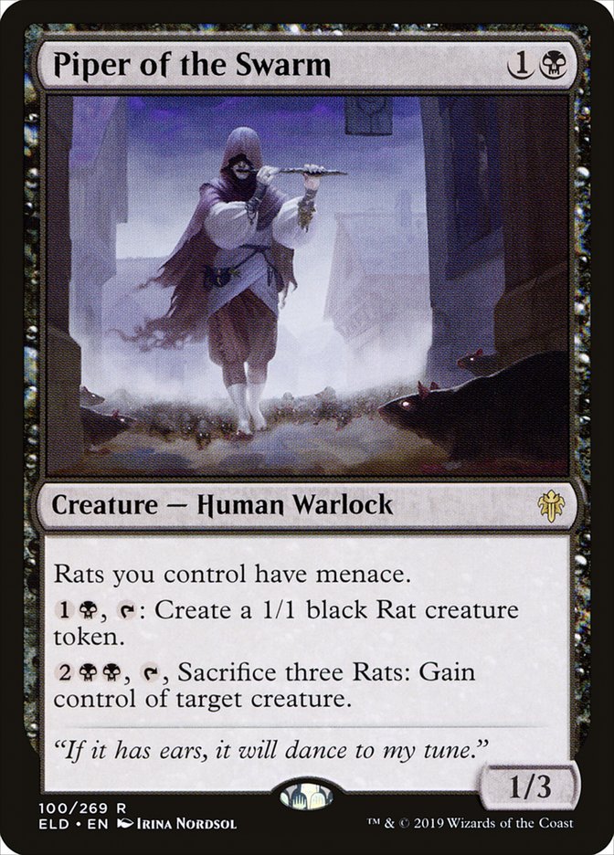 Piper of the Swarm (100/269) [Throne of Eldraine] | Exor Games New Glasgow