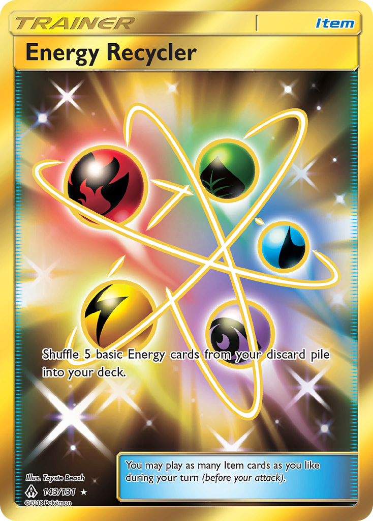 Energy Recycler (143/131) [Sun & Moon: Forbidden Light] | Exor Games New Glasgow