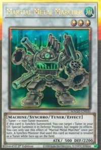 Martial Metal Marcher [MAGO-EN030] Gold Rare | Exor Games New Glasgow