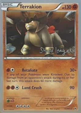 Terrakion (73/101) (Terraki-Mewtwo - Shuto Itagaki) [World Championships 2012] | Exor Games New Glasgow