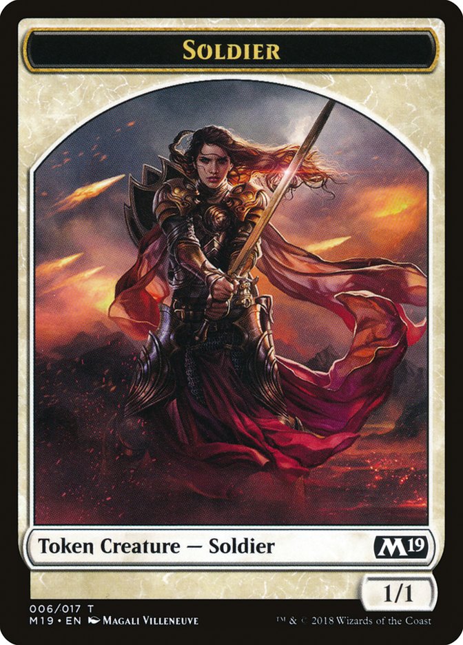 Soldier [Core Set 2019 Tokens] | Exor Games New Glasgow