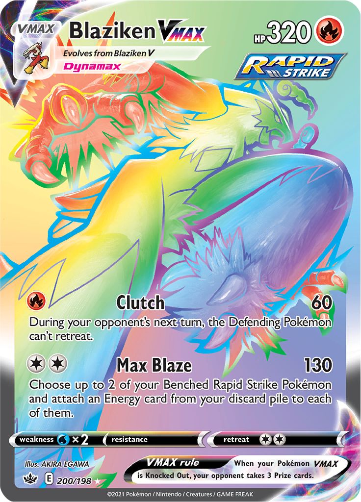 Blaziken VMAX (200/198) [Sword & Shield: Chilling Reign] | Exor Games New Glasgow