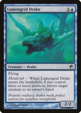 Lumengrid Drake [Scars of Mirrodin] | Exor Games New Glasgow