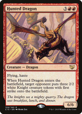 Hunted Dragon [Commander 2015] | Exor Games New Glasgow