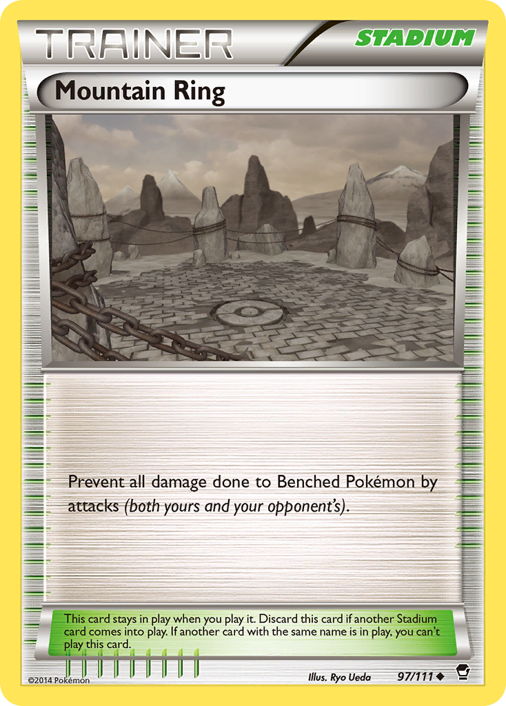 Mountain Ring (97/111) [XY: Furious Fists] | Exor Games New Glasgow