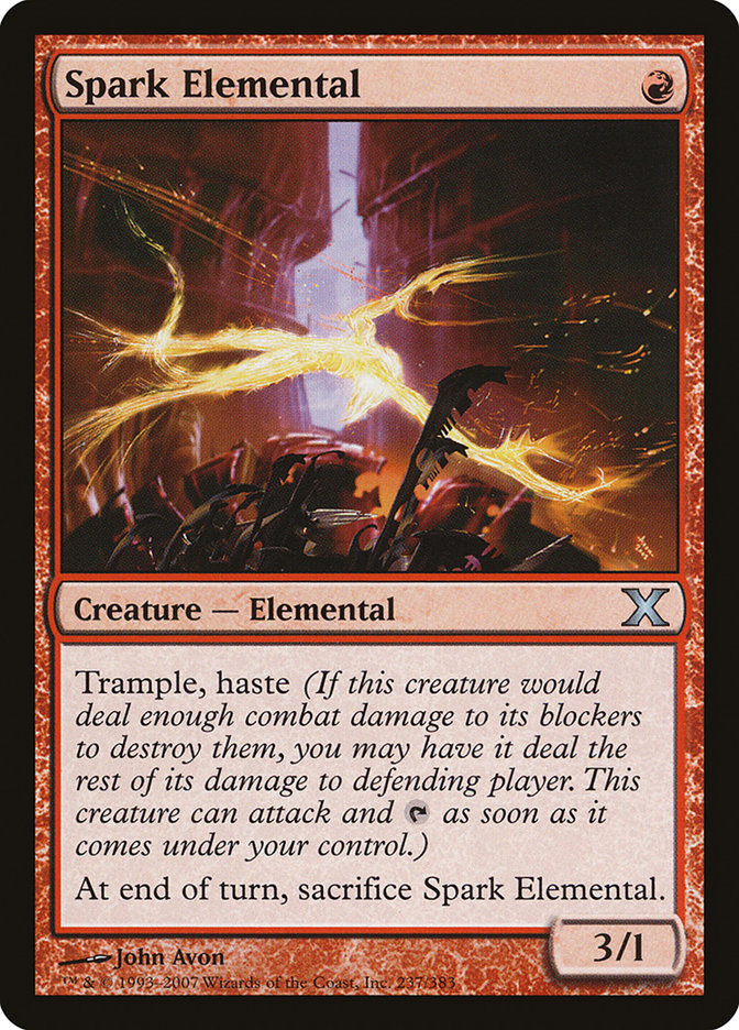 Spark Elemental [Tenth Edition] | Exor Games New Glasgow