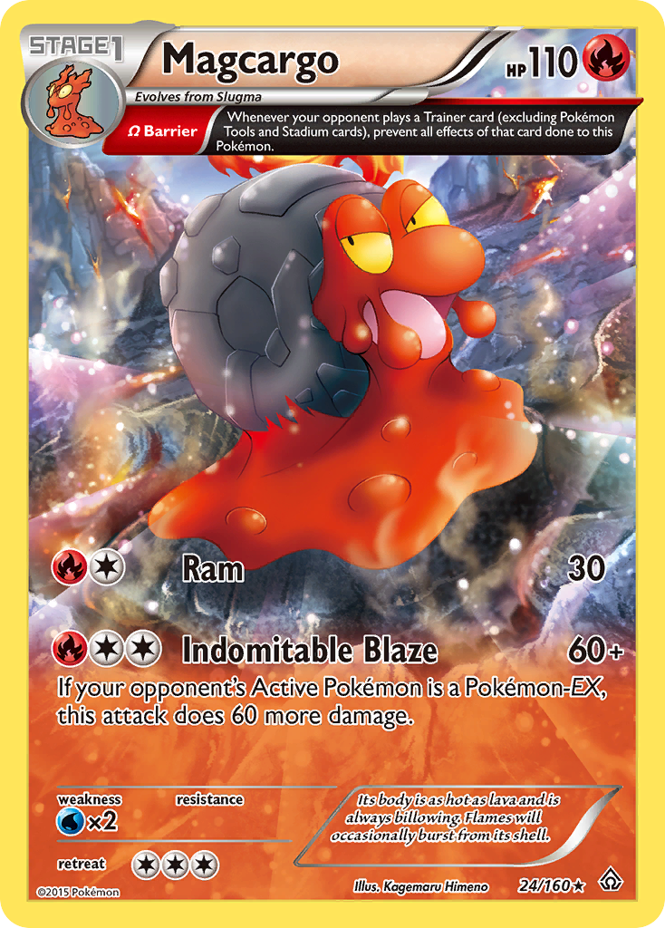 Magcargo (24/160) [XY: Primal Clash] | Exor Games New Glasgow