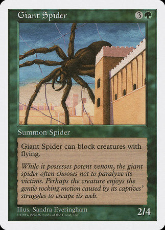 Giant Spider [Anthologies] | Exor Games New Glasgow