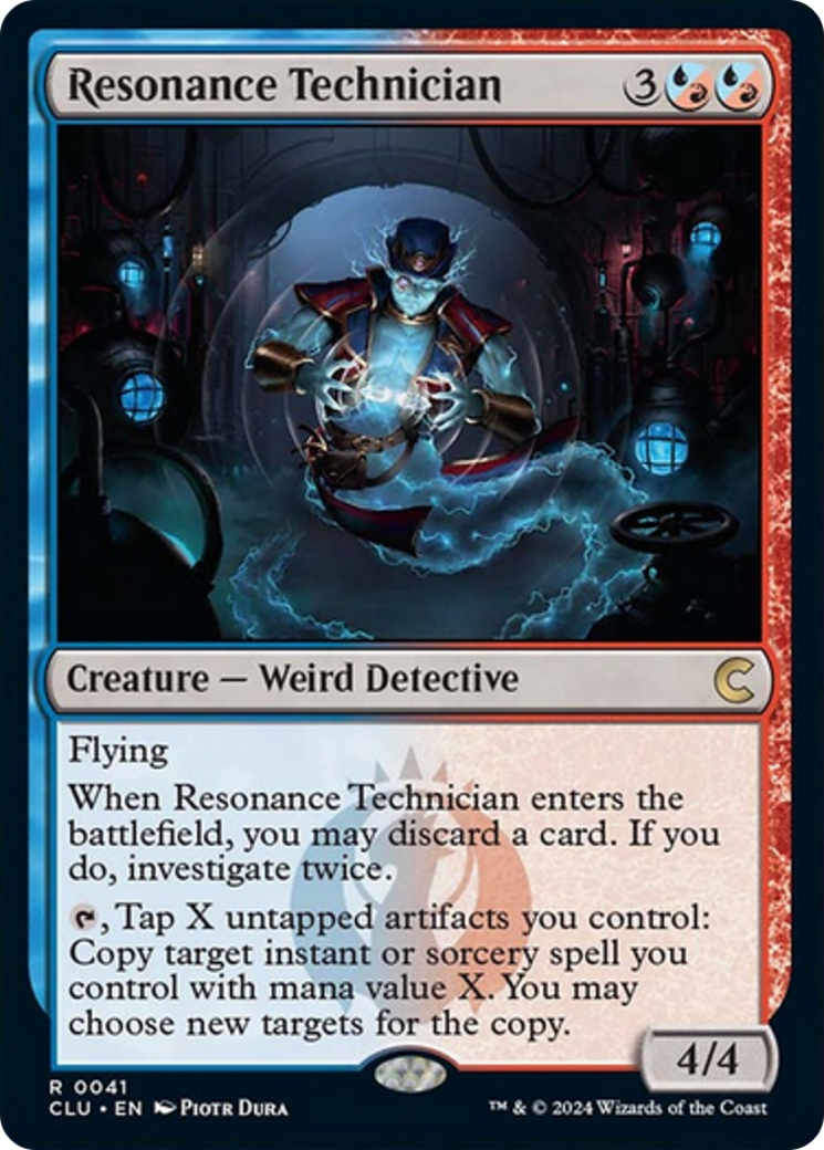 Resonance Technician [Ravnica: Clue Edition] | Exor Games New Glasgow