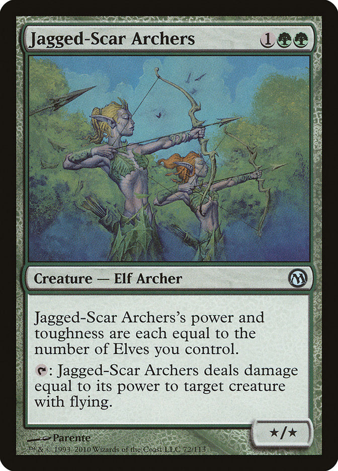 Jagged-Scar Archers [Duels of the Planeswalkers] | Exor Games New Glasgow