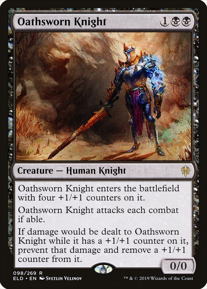 Oathsworn Knight [Throne of Eldraine] | Exor Games New Glasgow