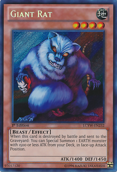 Giant Rat [LCYW-EN232] Secret Rare | Exor Games New Glasgow