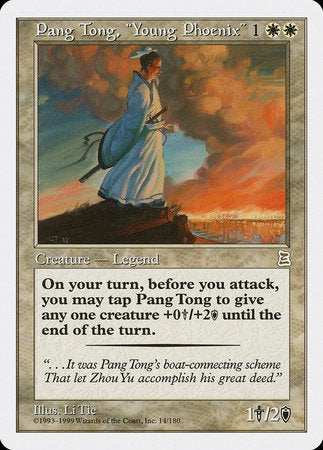 Pang Tong, "Young Phoenix" [Portal Three Kingdoms] | Exor Games New Glasgow