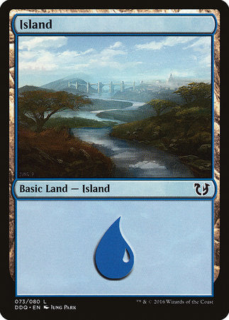 Island (73) [Duel Decks: Blessed vs. Cursed] | Exor Games New Glasgow