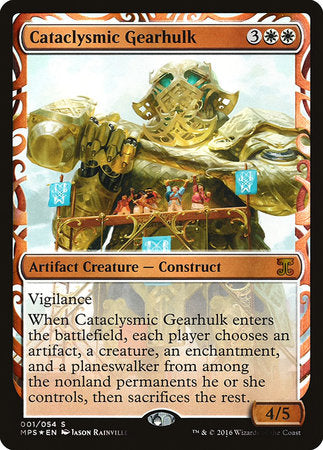 Cataclysmic Gearhulk [Kaladesh Inventions] | Exor Games New Glasgow