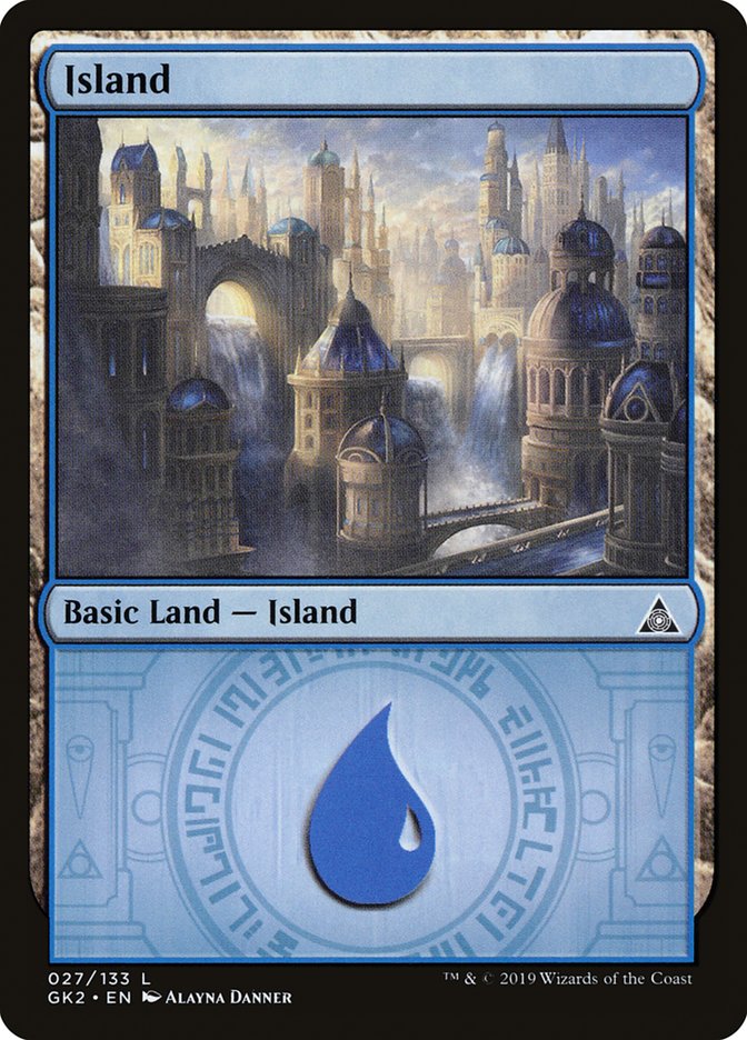 Island (27) [Ravnica Allegiance Guild Kit] | Exor Games New Glasgow