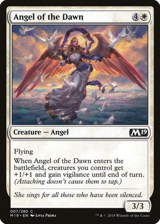 Angel of the Dawn [Core Set 2019] | Exor Games New Glasgow