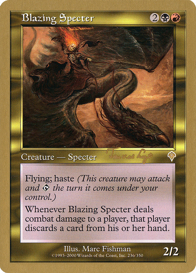 Blazing Specter (Tom van de Logt) [World Championship Decks 2001] | Exor Games New Glasgow